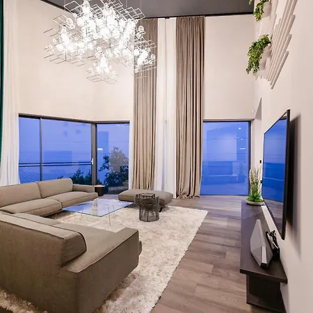 Villa Sensational Istria Scenice Platinium 5 Bedrooms Stunning Sea Views Sauna And Gym Opatija